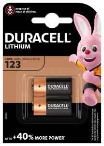 Duracell Ultra123 High Power Lithium 2er Blister