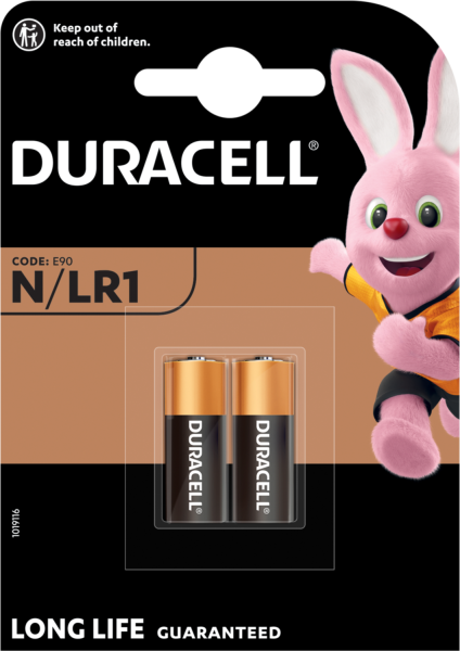 Duracell Lady N/LR1 Sicherheitsbatterie 2er Blister