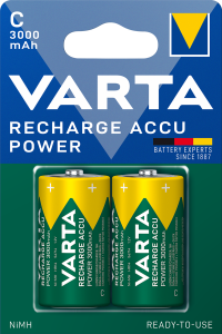 Varta Recharge Accu Power C 3000mAh 2er Blister