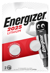 Energizer Lithium CR2025 Knopfzelle 2er Blister