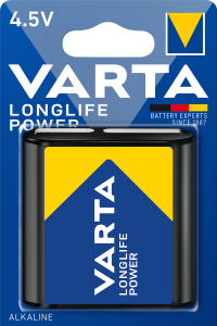 Varta Longlife Power Normal 3LR12 4,5V 4912 1er Blister