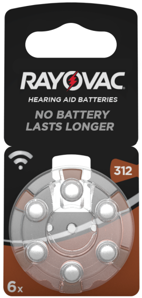 Rayovac Acoustic 312  - PR41 6er Blister