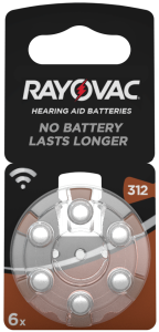 Rayovac Acoustic 312  - PR41 6er Blister