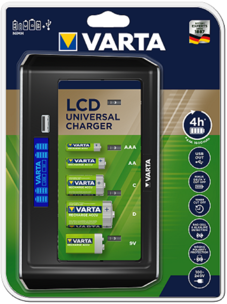 Varta LCD Universal Charger