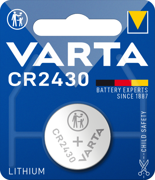 Varta Lithium CR2430 1er Blister