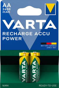 Varta Recharge Accu Power AA 2600mAh 2er Blister
