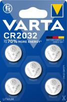 Varta Lithium CR2032 Knopfzelle 5er Blister