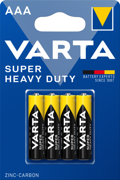 Varta Super Heavy Duty AAA Micro 4er Blister