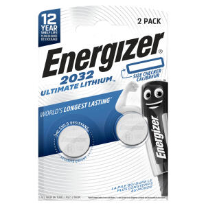 Energizer Ultimate Lithium CR2032 Knopfzelle 2er Blister
