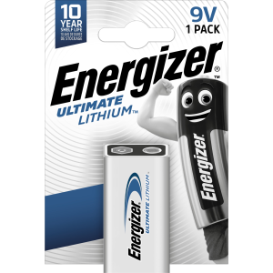 Energizer Ultimate Lithium E-Block  9V 6FR22...
