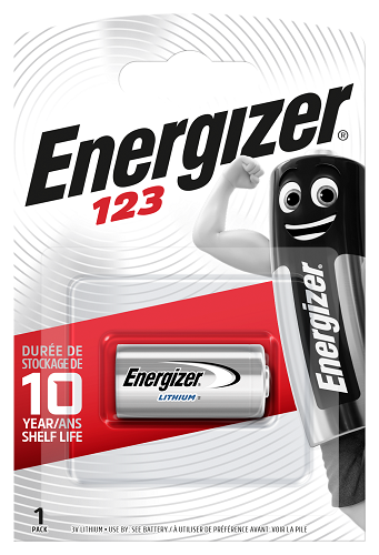 Energizer Lithium 123 Fotobatterie 1er Blister