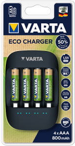 Varta Eco Charger inkl. AA oder AAA