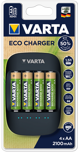 Varta Eco Charger  inkl. 4x AA