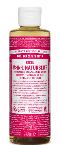 Dr. Bronners 18 in 1 Seife - rose - 475ml