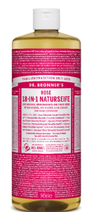 Dr. Bronners 18 in 1 Seife - rose - 945ml