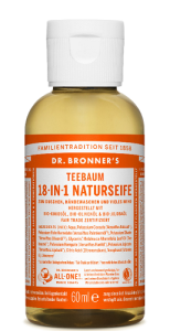 Dr. Bronners 18 in 1 Seife - Teebaum 60ml