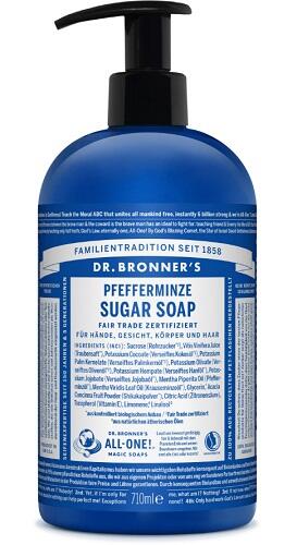 Dr. Bronners Bio Sugar Soap - Pefferminze 710ml