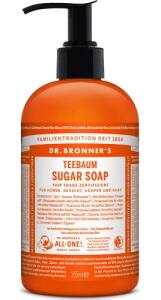 Dr. Bronners Bio Sugar Soap - Teebaum 355ml