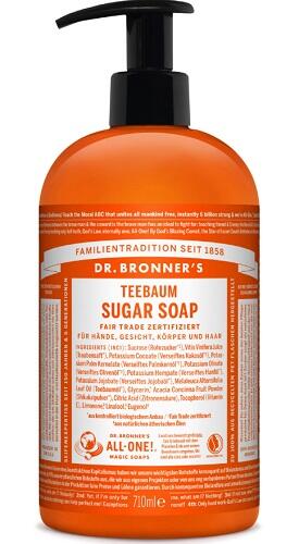 Dr. Bronners Bio Sugar Soap - Teebaum 710ml