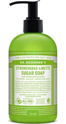Dr. Bronners Bio Sugar Soap Zitronengras Limette 355ml