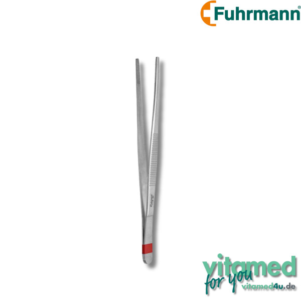 Fuhrmann Einmalpinzette anatomisch stumpf 14,5cm VE: 1 St&uuml;ck