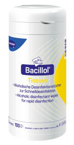 Hartmann Bacillol Tissues | Spenderbox mit 100 Tüchern