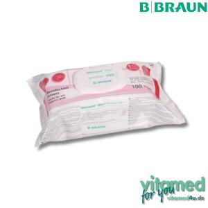 B.Braun Meliseptol Wipes Sensitiv Flow Pack (100 St&uuml;ck)