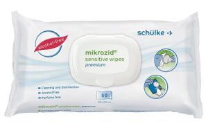 mikrozid sensitive wipes premium (50 T&uuml;cher)