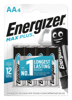 Energizer Max Plus AA Mignon LR06 Alkaline 1,5V Batterie 4er Blister