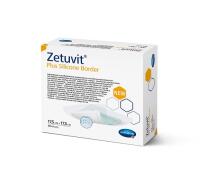 Zetuvit Plus Silicone Border - 17,5 cm x 17,5cm