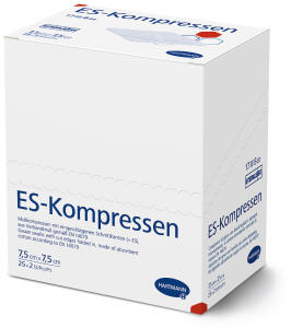 ES-Kompressen steril 8-fach 7,5 x 7,5 cm (25 x 2 St&uuml;ck)