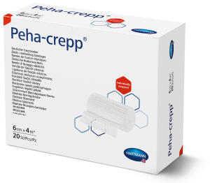 Peha-crepp - 6 cm x 4 m (VPE: 20 Stück)