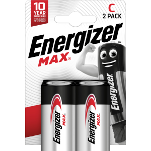 Energizer Max Alkaline Baby C E93 LR14  2er Blister