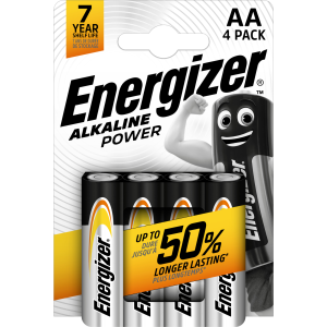 Energizer Alkaline Power AA E91 LR6 4er Blister