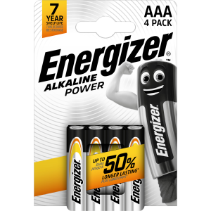 Energizer Alkaline Power AAA E92 LR03 4er Blister