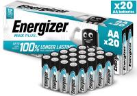 Energizer Max Plus AA Mignon LR06 Alkaline 1,5V Batterie 20er Tray