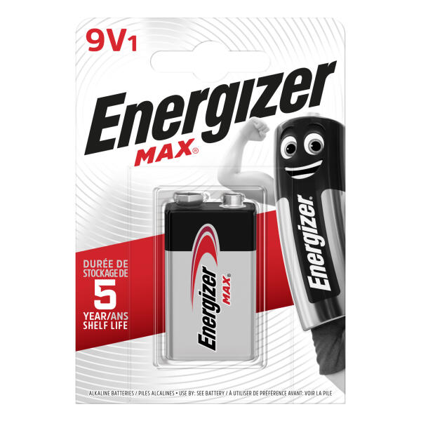 Energizer Max E-Block 9V 522 LR61 1er Blister
