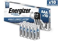 Energizer Ultimate Lithium AAA Micro LR03 FR3 L92 MN2400 1,5V 10er Pack