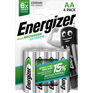 Energizer Rechargeable Extreme AA HR06 Mignon 4er Blister