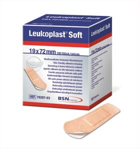 BSN Leukoplast Soft Strips - 19 x 72mm