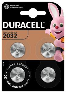 Duracell Lithium CR2032 Knopfzelle 4er Blister