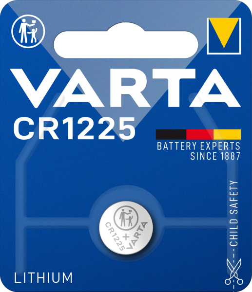 Varta Elektronics CR1225 6225 1er Blister 