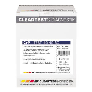 Cleartest CrP 10/40/80 | verschiedene Mengen