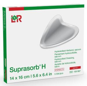L & R Suprasorb H sacrum - 16 x 14 cm