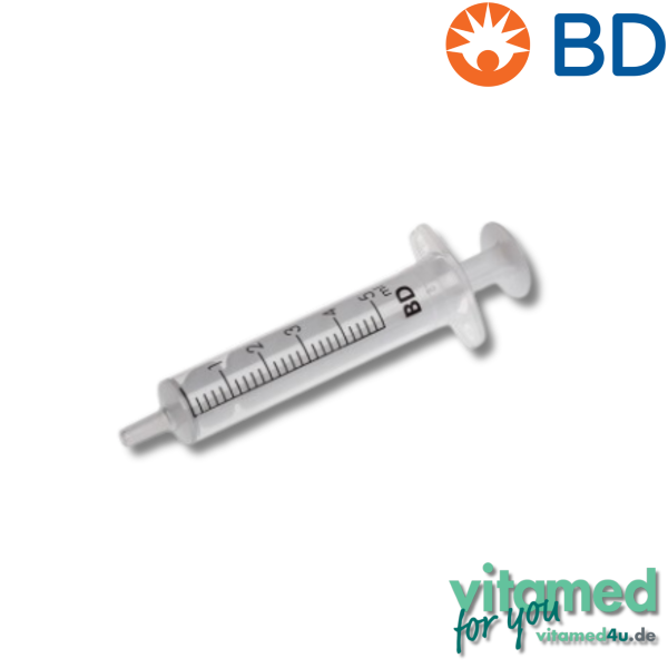 BD Discardit II Einmal-Spritzen, 2-teilig, Luer, exzentrisch (VPE: 100 Stk.) - 10 ml