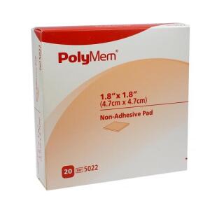 PolyMem Wund-Pad nichtklebend - 5 x 5cm