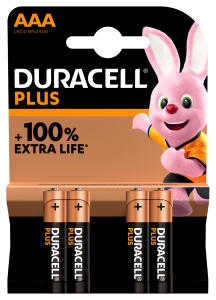 Baby Alkaline 100% Life guaranteed Batterien im 4er Blister Duracell 8 Duracell Plus C 