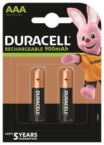 Duracell Recharge Ultra AAA HR03 Akku 900mAh 2er Blister