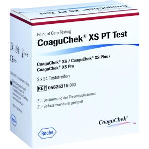 Roche CoaguChek XS PT | 2 x 24 Teststreifen