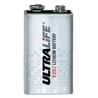 Ultralife Lithium E-Block 9V 6LR61 U9VL MN1604 Rauchmelderbatterie einzel Batterie (Bulk)